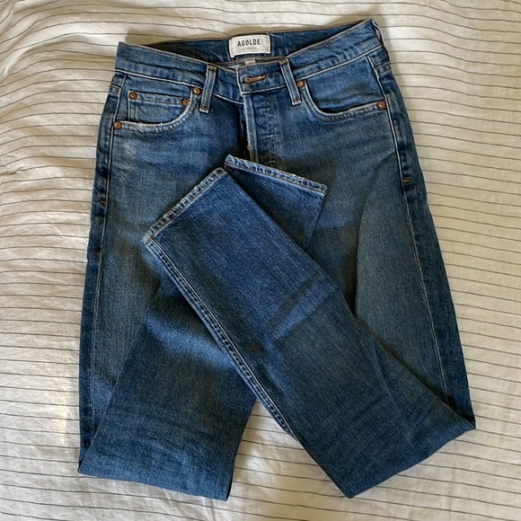 Agolde Nico High Rise Slim Fit Jeans - Picture 8 of 8